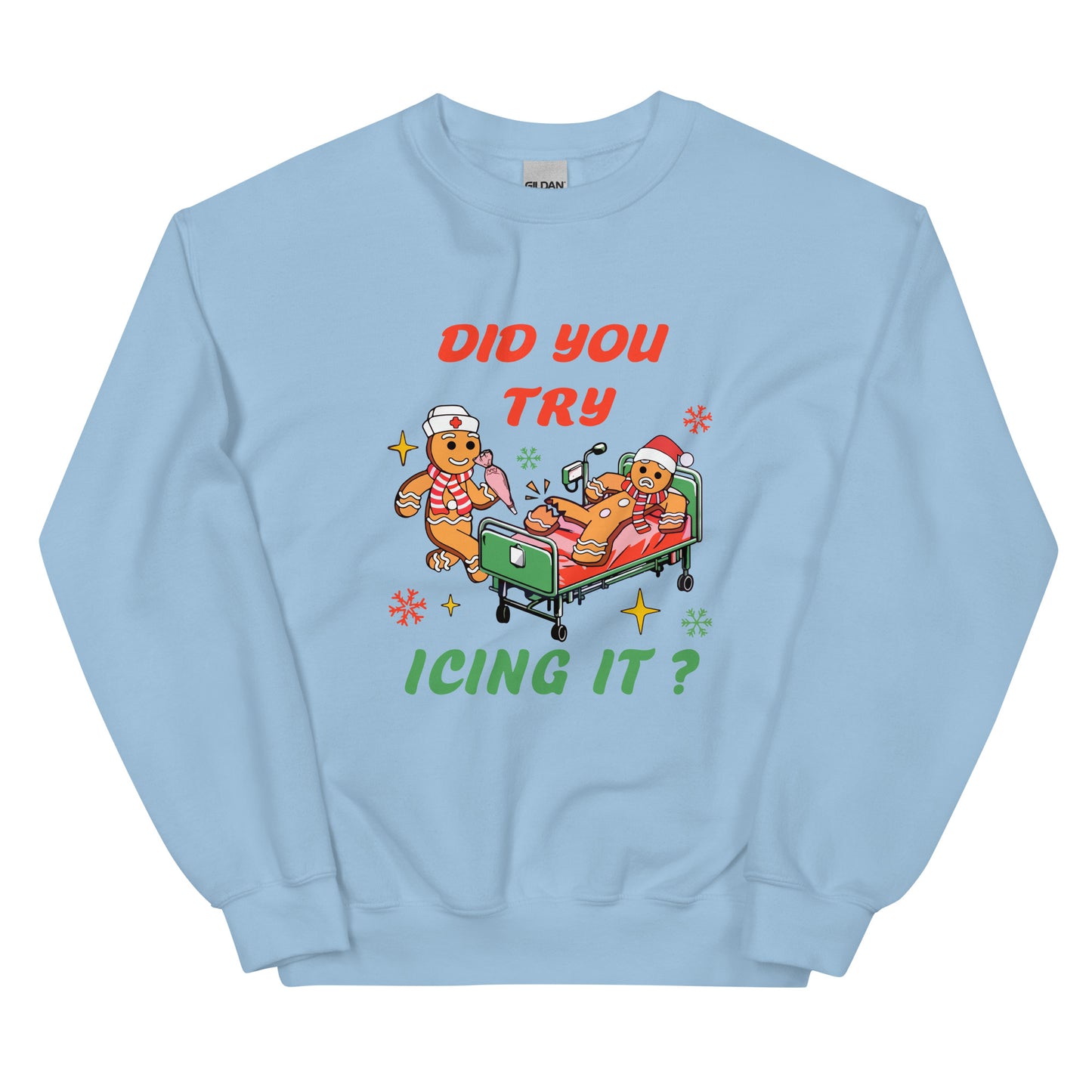 Did you Try icing it? Sweatshirt