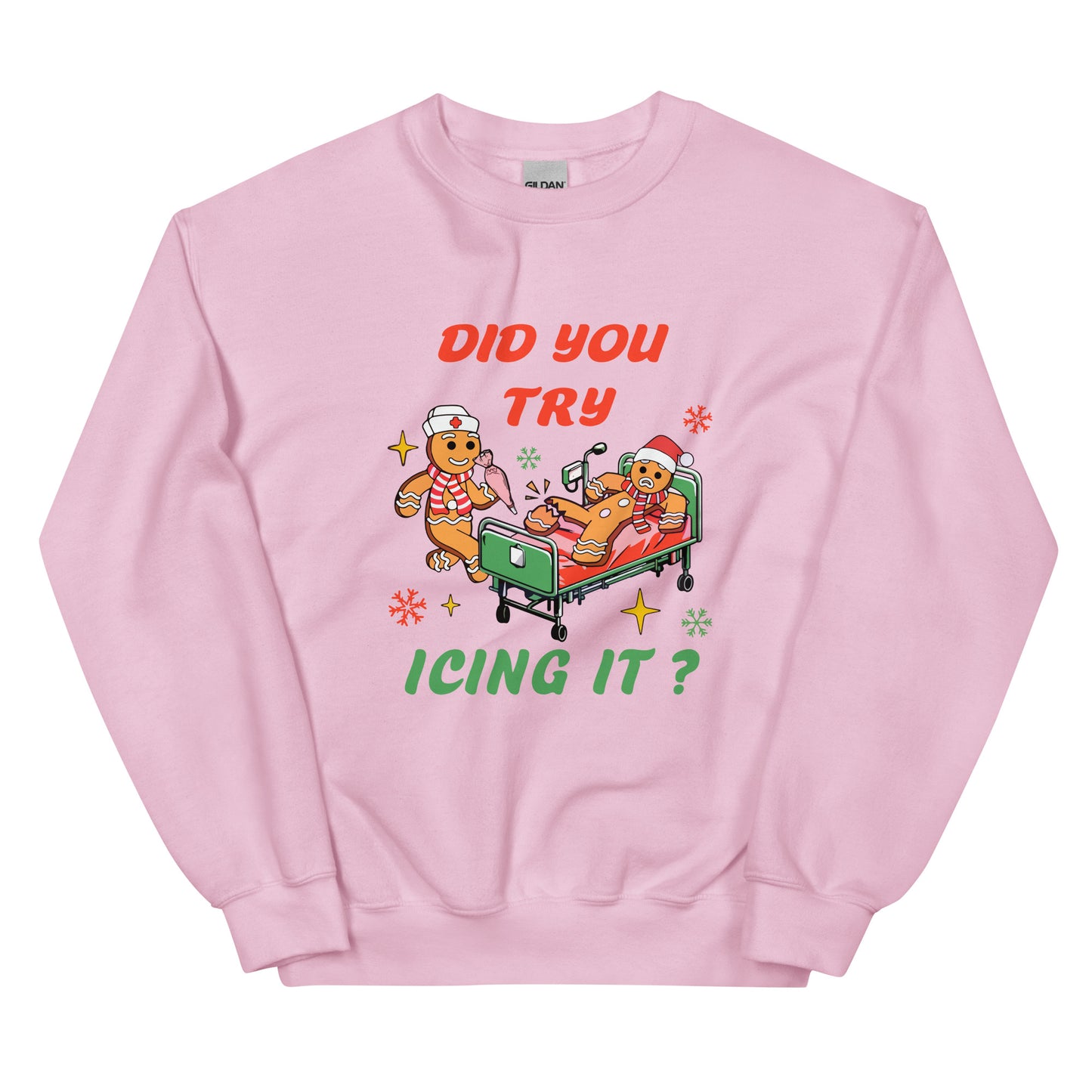 Did you Try icing it? Sweatshirt