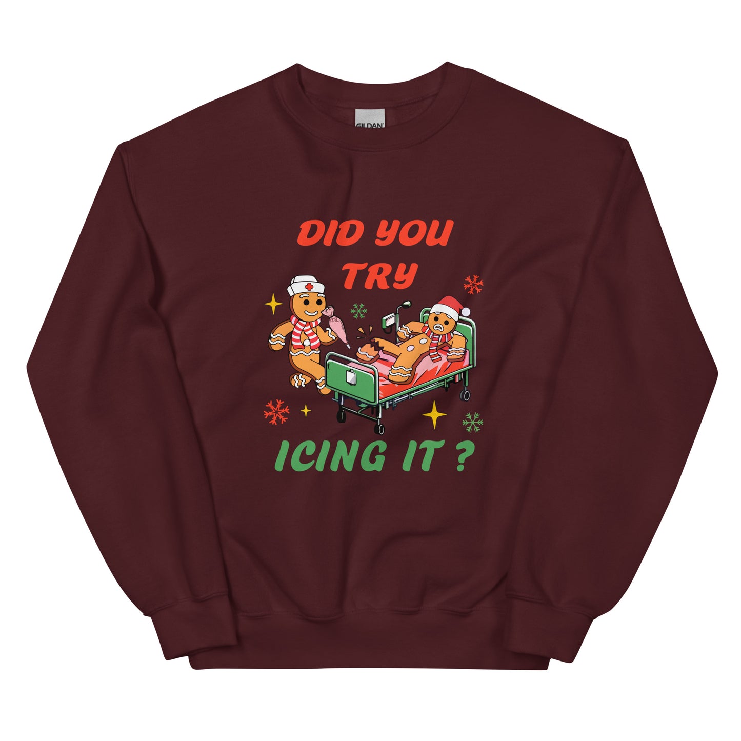 Did you Try icing it? Sweatshirt