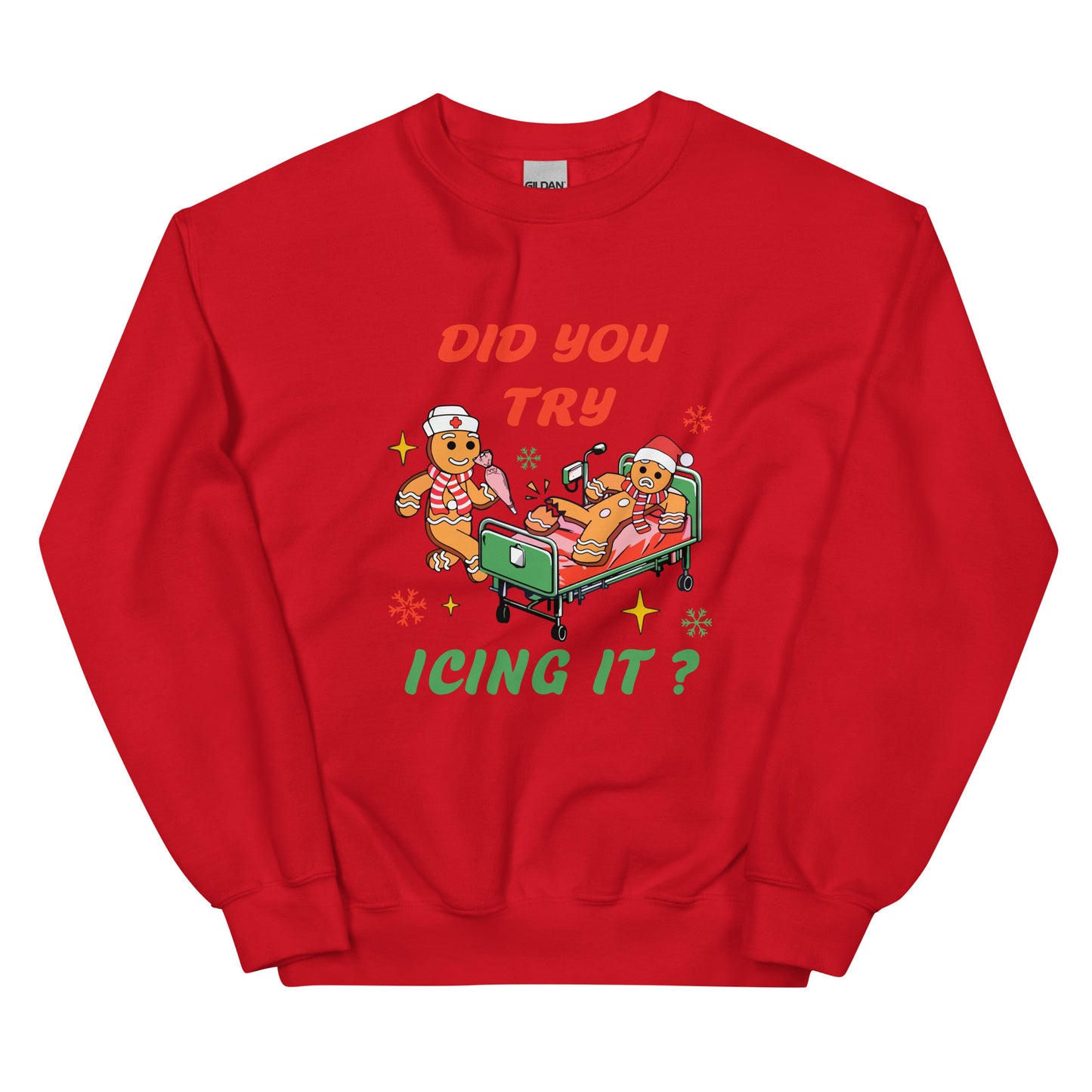 Did you Try icing it? Sweatshirt