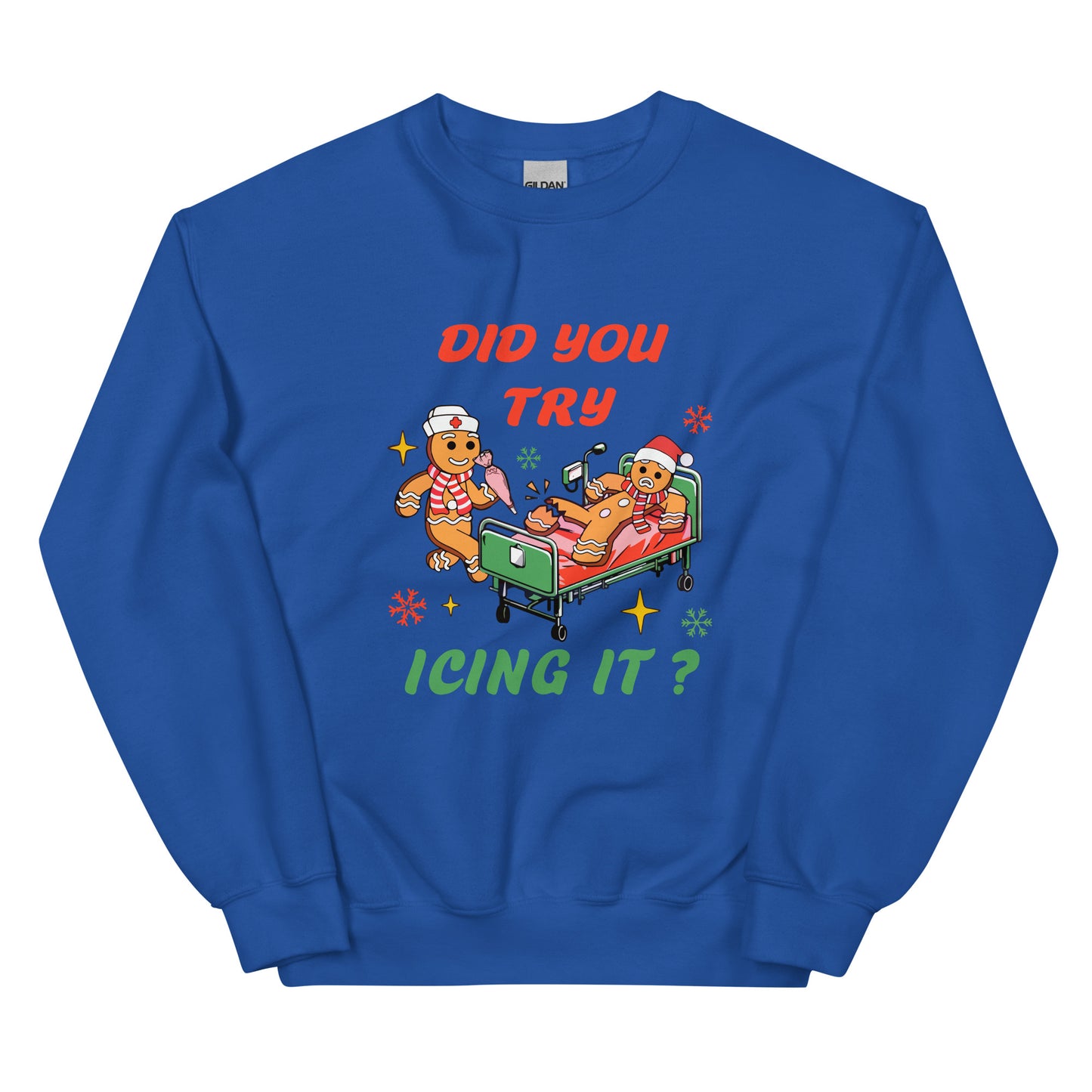 Did you Try icing it? Sweatshirt