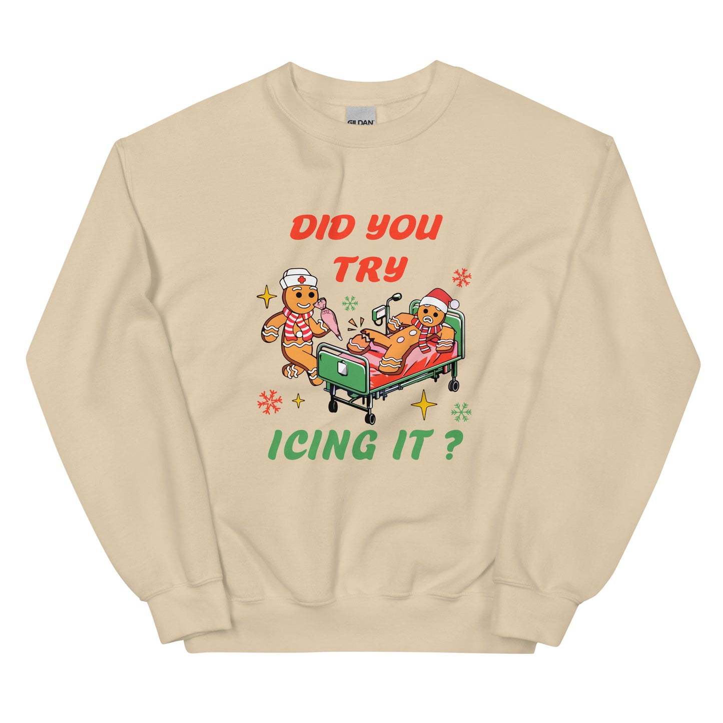 Did you Try icing it? Sweatshirt