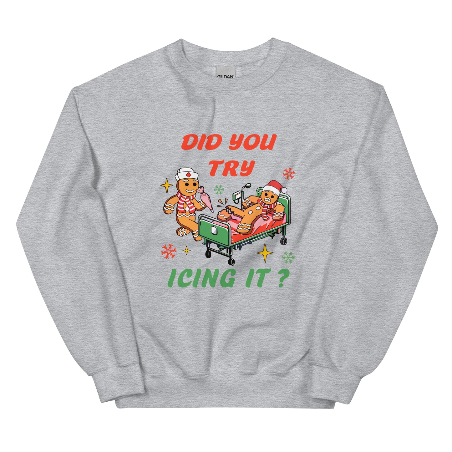 Did you Try icing it? Sweatshirt
