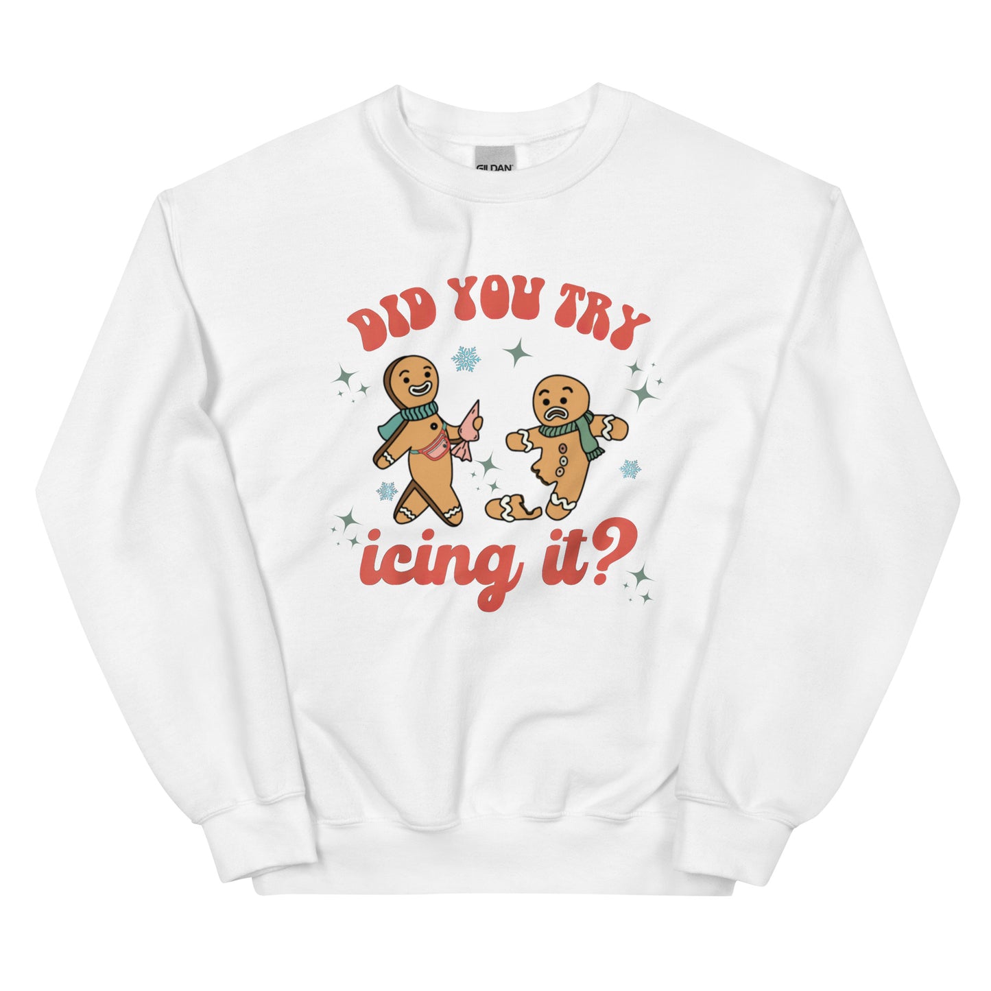 Did you try Icing it? Sweatshirt AT addition