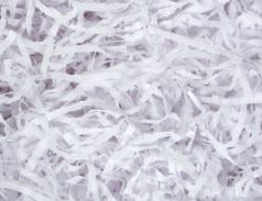 White Fine Cut Shredded Paper