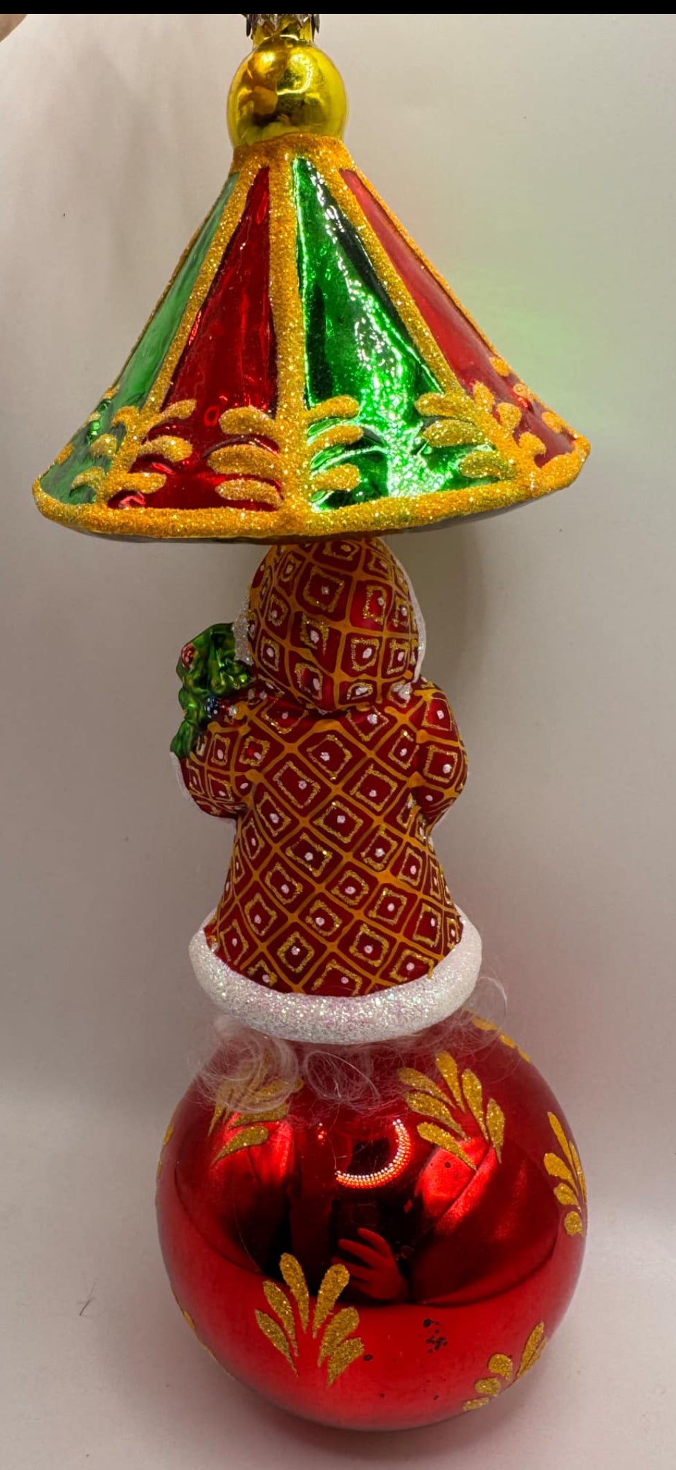 Radko ** All Weather Santa ** Christophers Favorites Rare Christmas Ornament