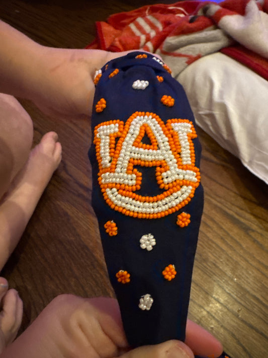 AU headband blue