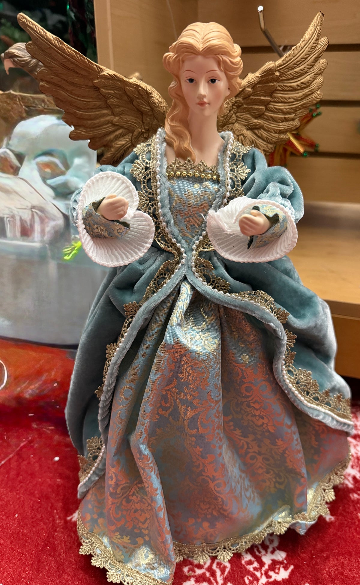 Angel Tree Topper Blonde Hair