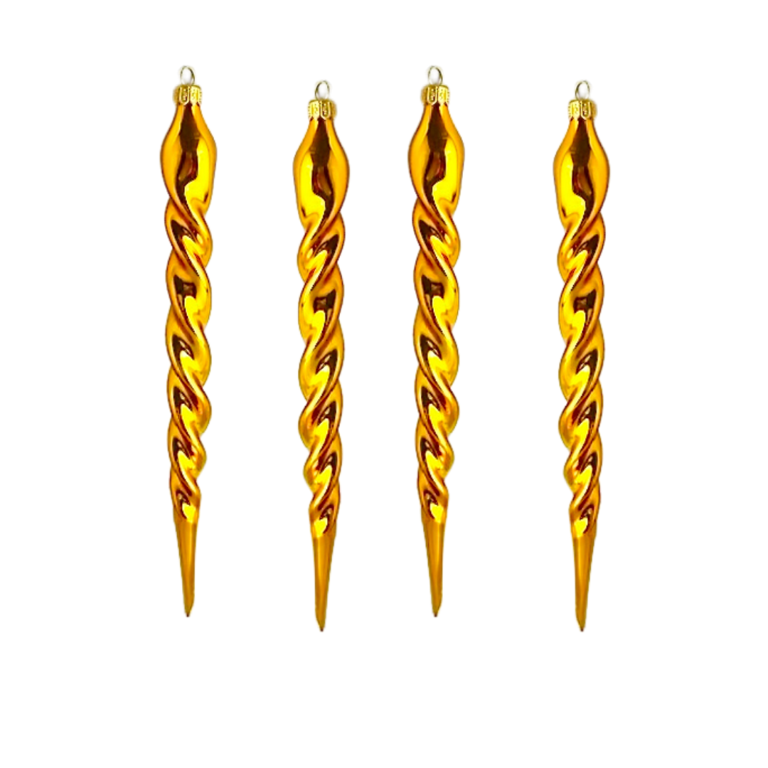 GOLD ICICLE SET