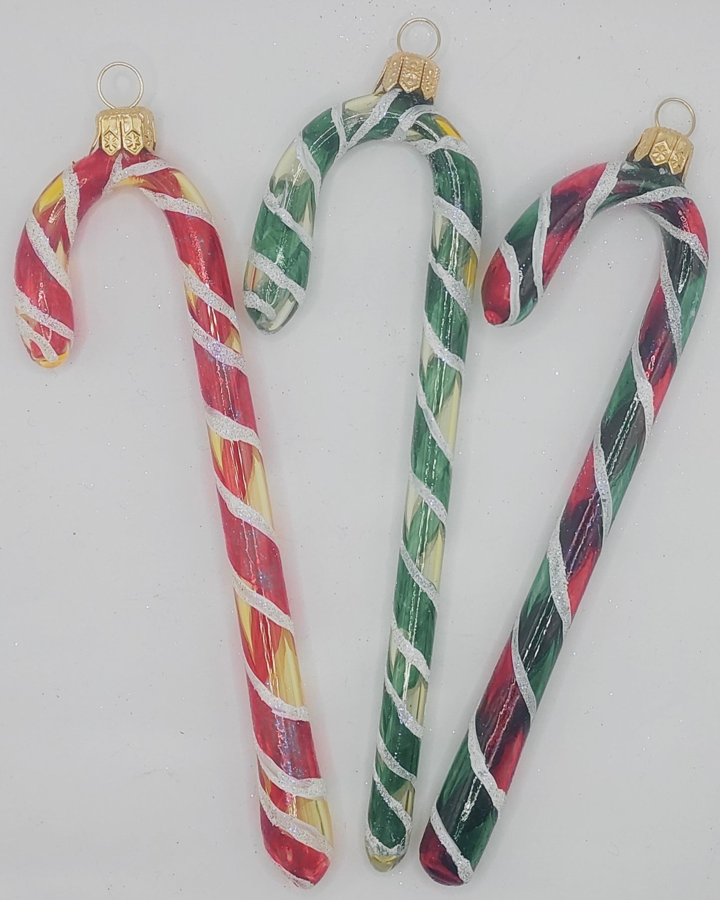 Translucent Candy Canes Set