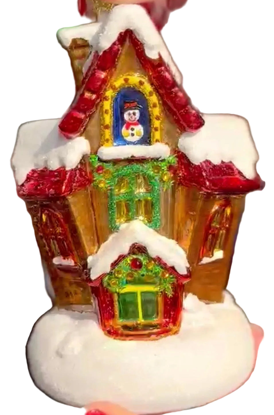 Christmas Cottage Red