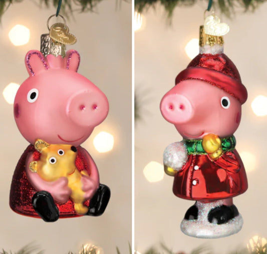 Peppa Pig Ornament set