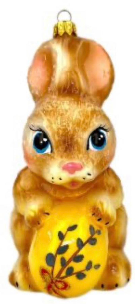 Easter rabbit with Yellow Egg Pre Order