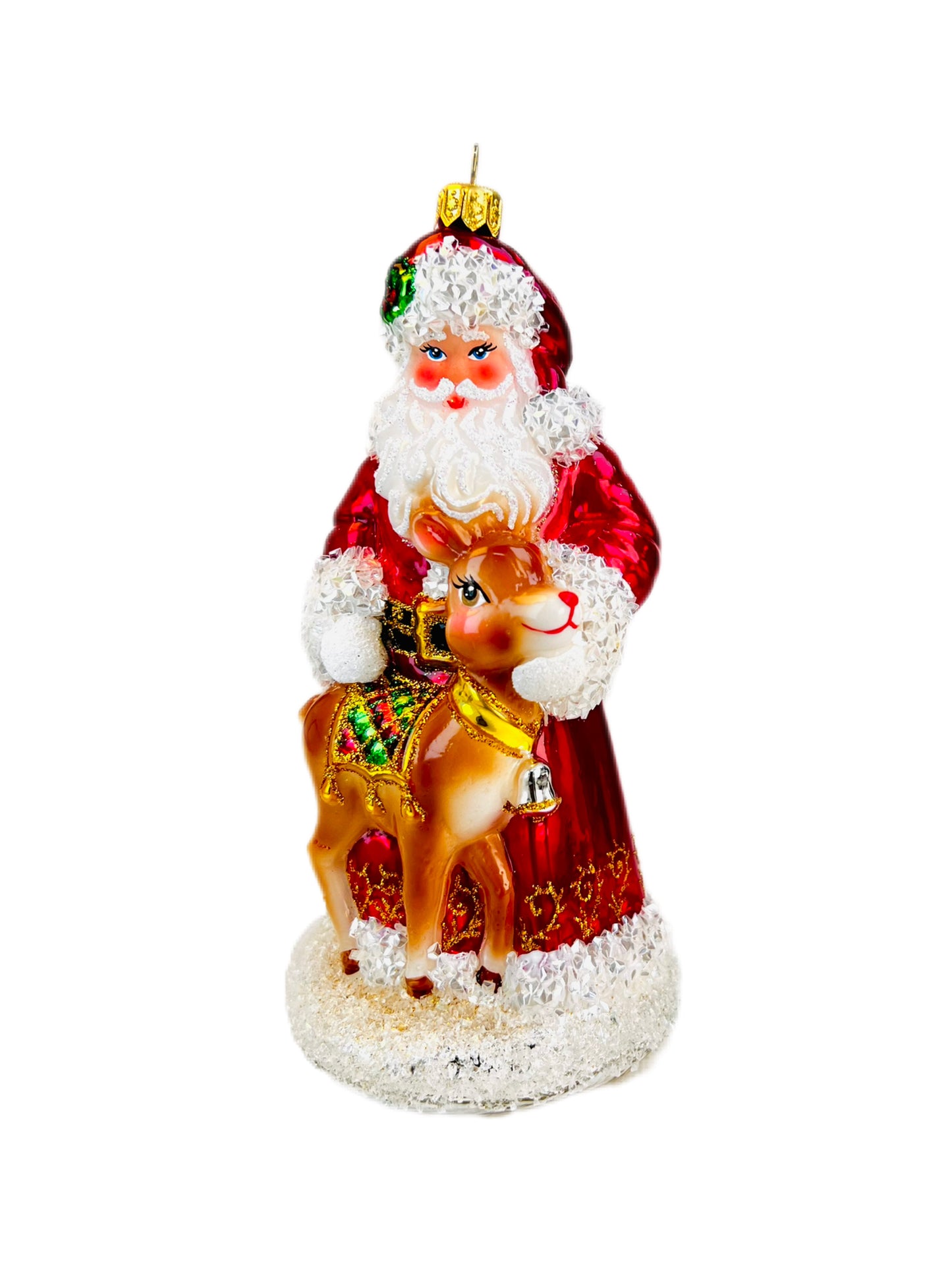 SANTA WITH 
REINDEER