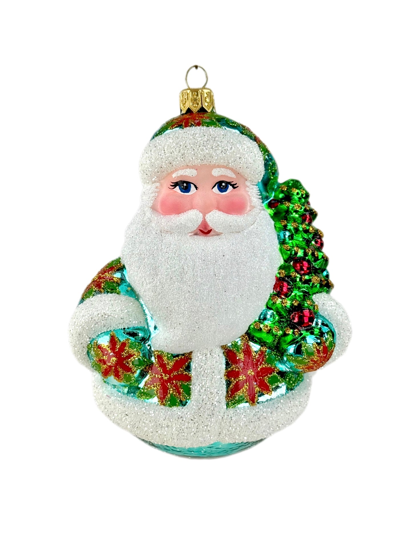 Jolly Santa Teal