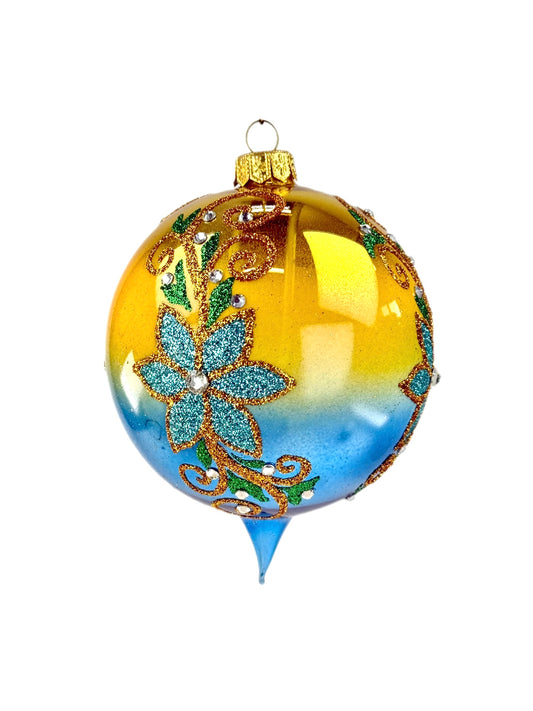 Sunburst Gold and Blue