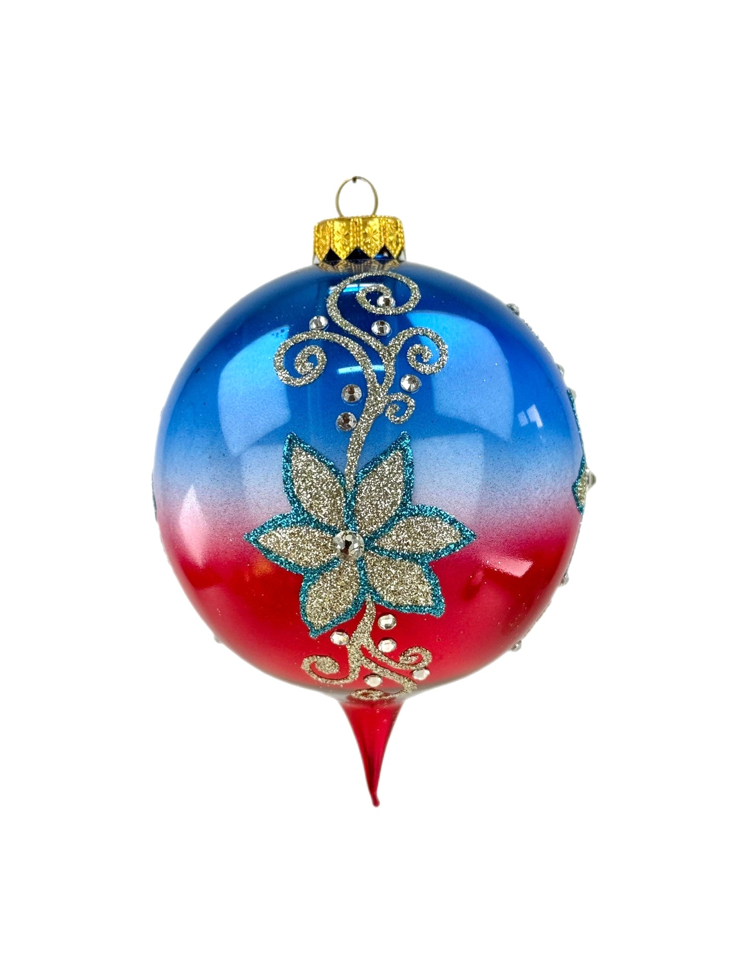 Sunburst Blue and Red