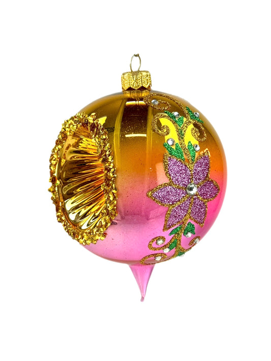 Sunburst Pink and Gold