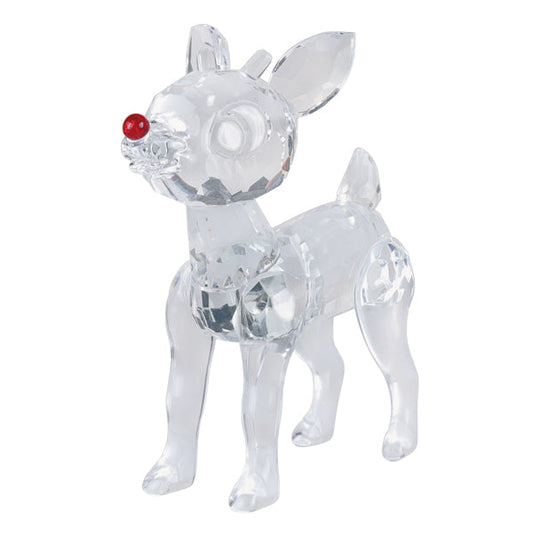 Rudolph Crystal Figurine