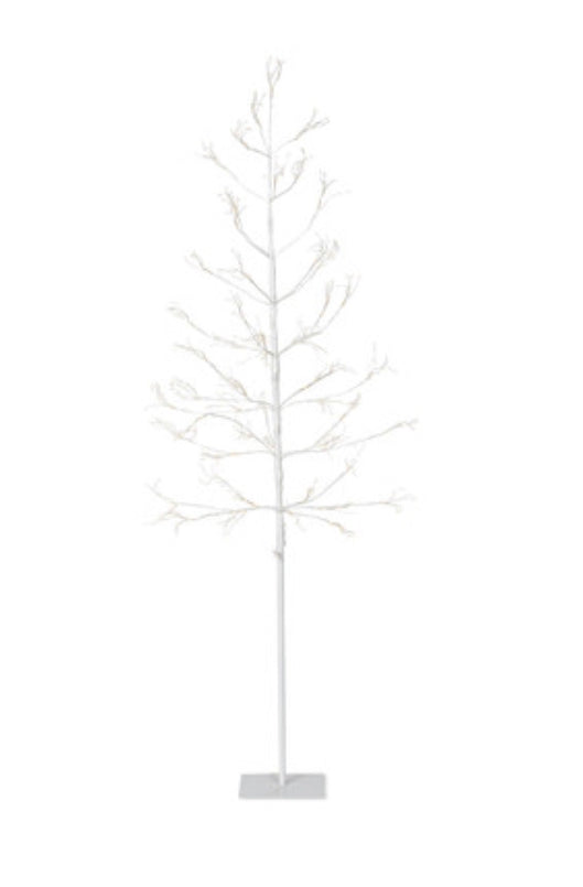 Winter White LED Lighted Tree, 84"