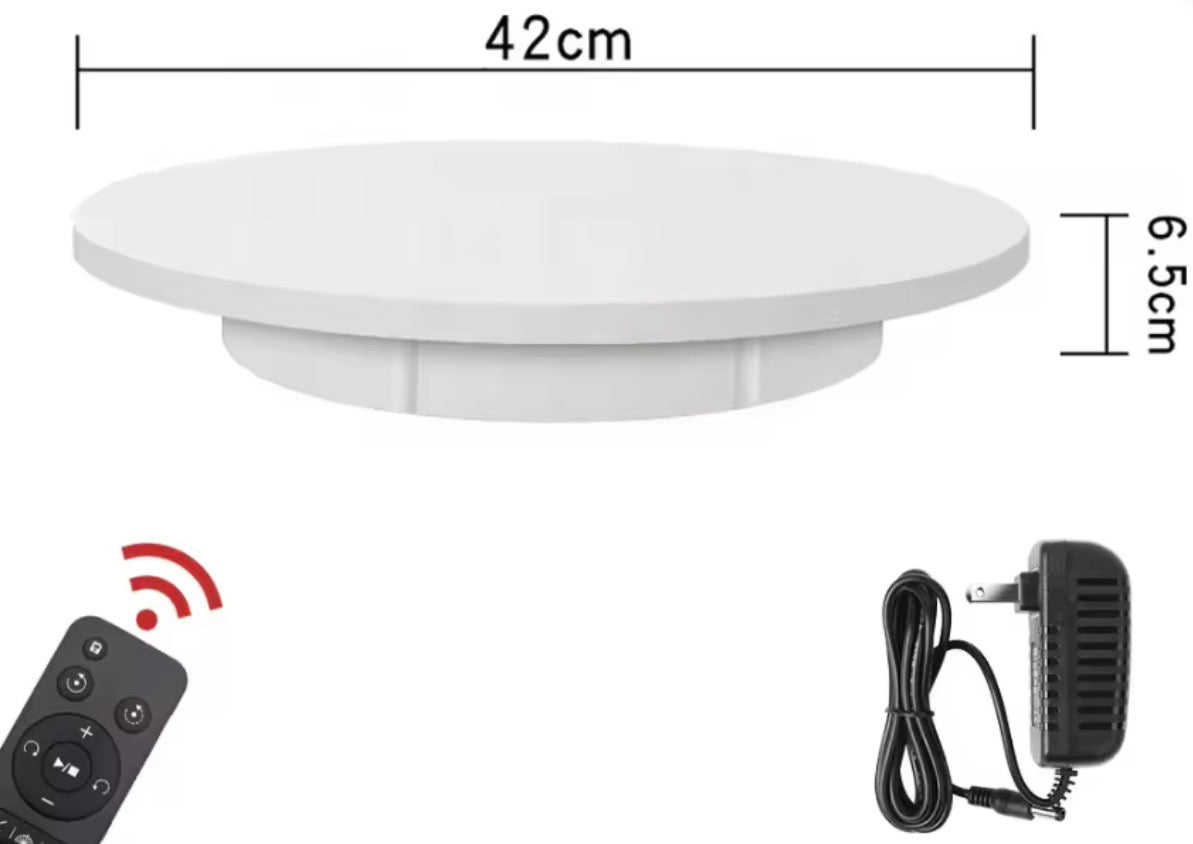 16.5" Rotating Display Stand with remote