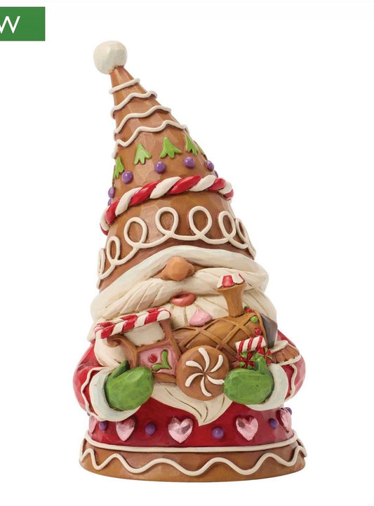Gingerbread Gnome Train Figure