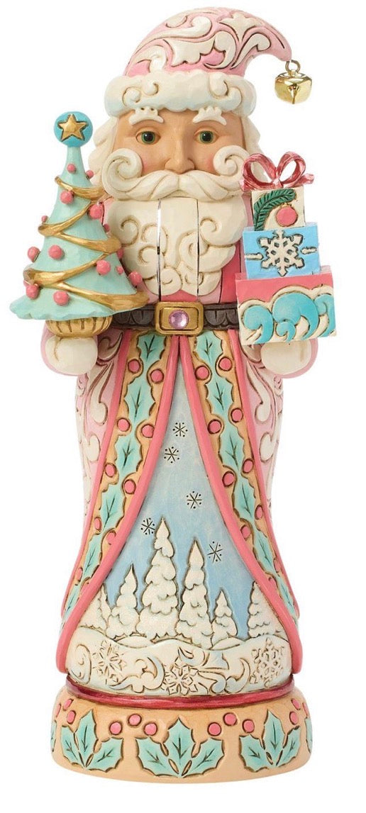 Nutcracker Santa Tree Pastel