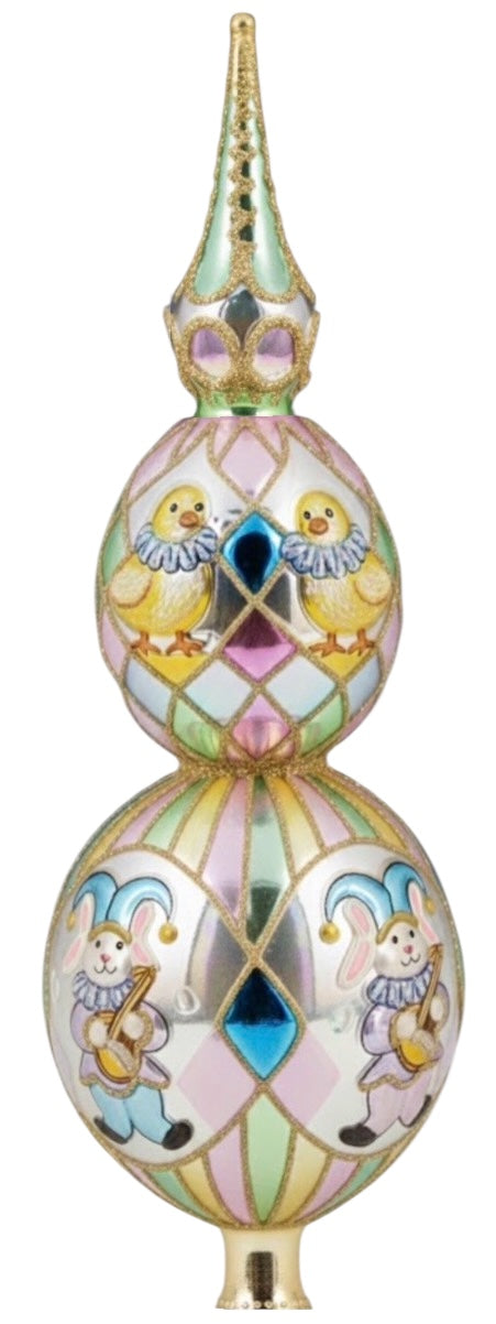 Juggling Jesters Finial