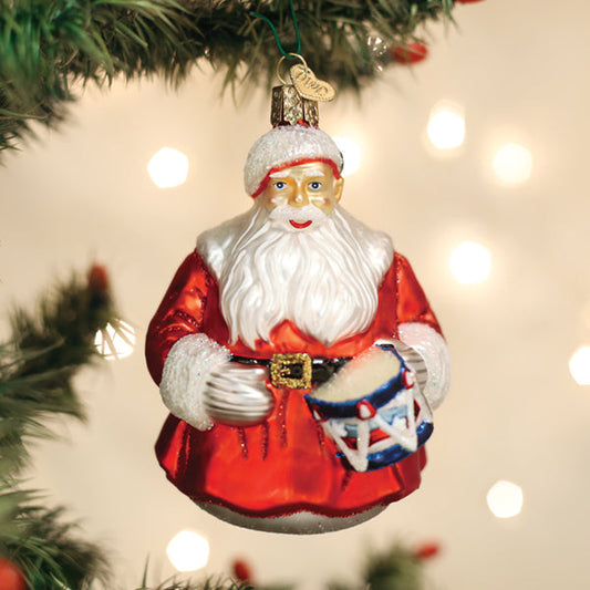 Norman Rockwell Iconic Santa Ornament