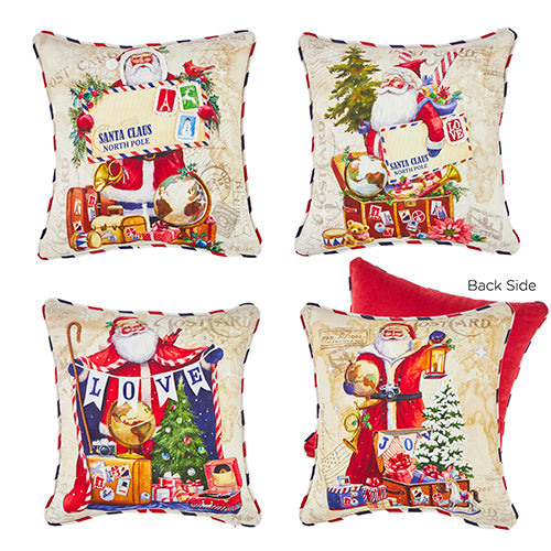14" Postcard Pillow