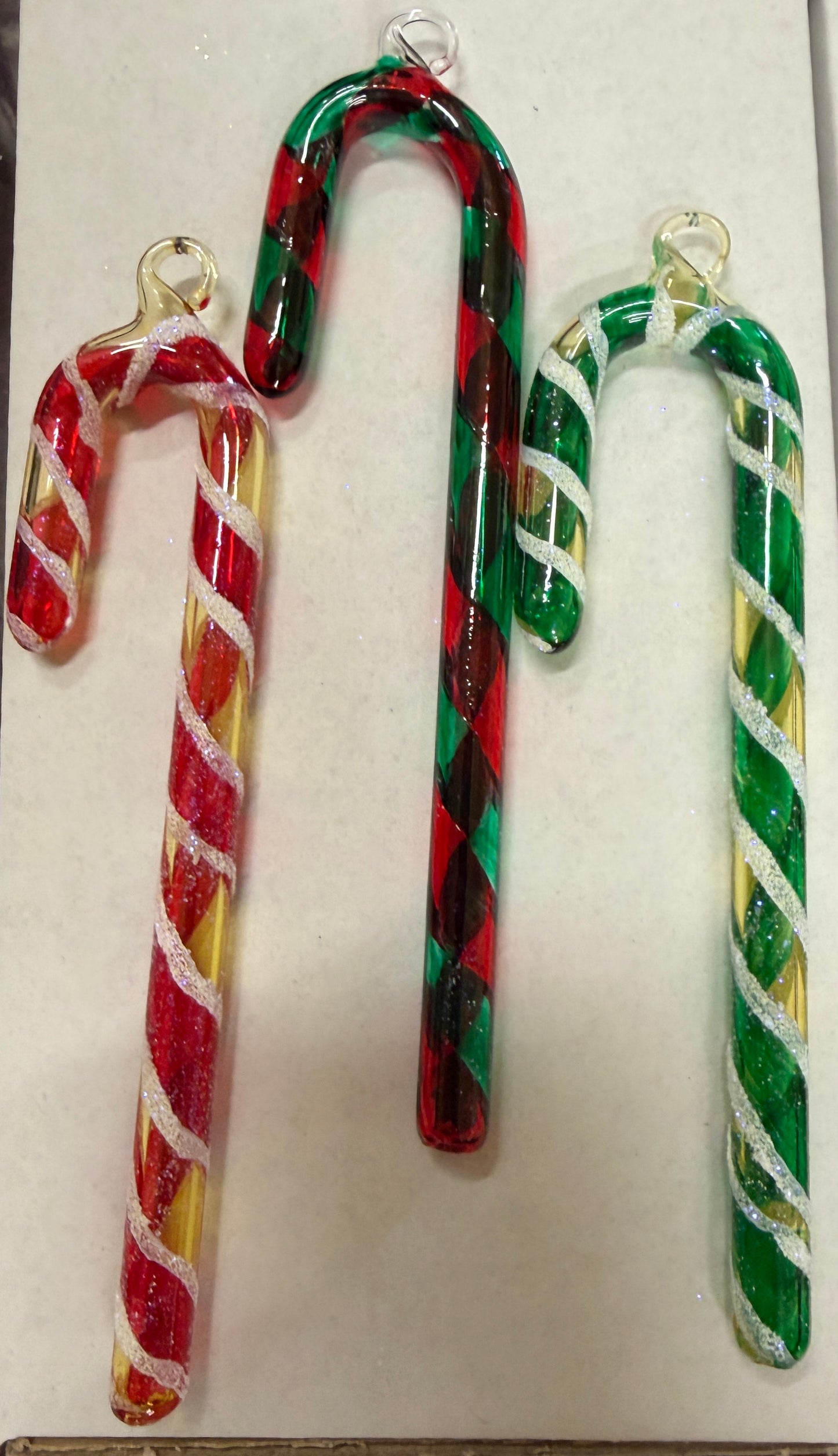 Translucent Candy Canes Set