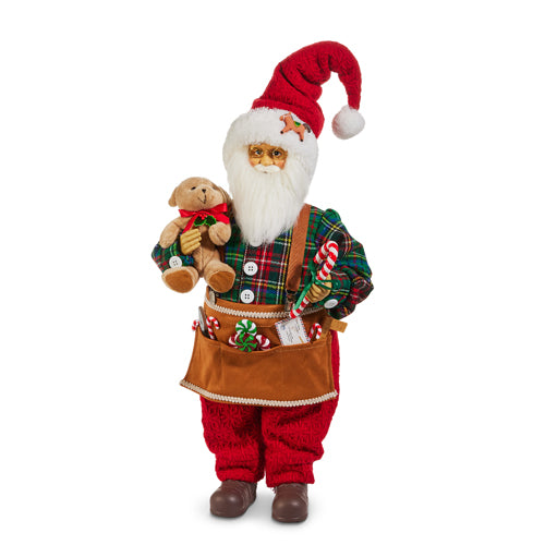 18" TOY SHOP SANTA