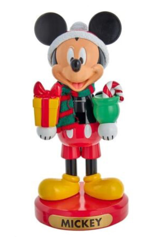 Mickey Mouse with Presents Nutcracker