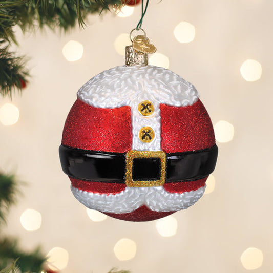 Mr. Claus Round Ornament