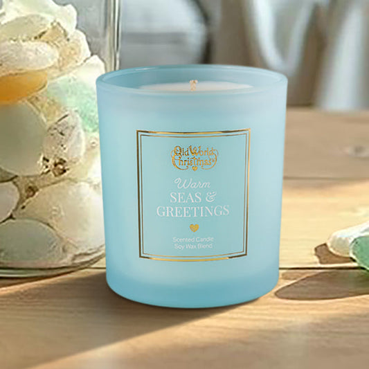Warm Seas & Greetings Candle