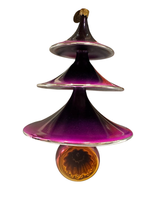 Purple Tree Ornament