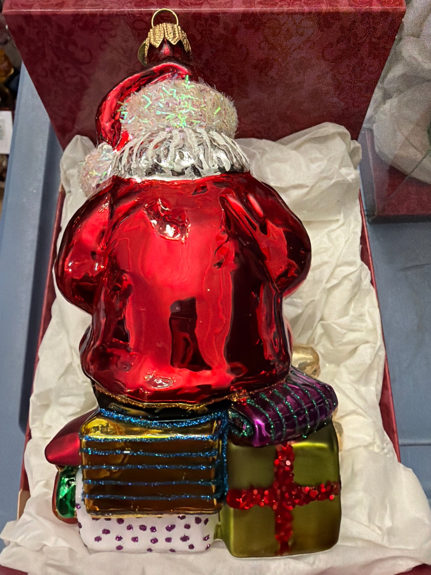 Santa on Laptop