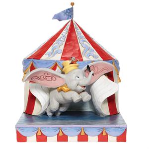 Dumbo Flying out of Tent Scene