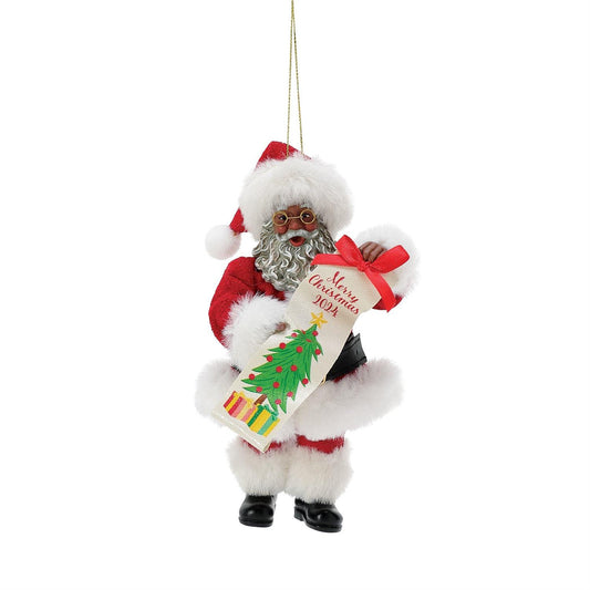 Merry Christmas 2024 AA Ornament