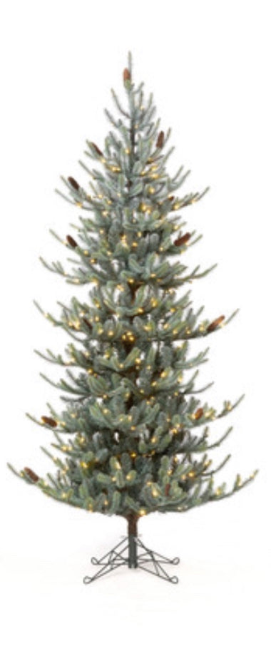 Parker Hill Blue Spruce Slim Christmas Tree