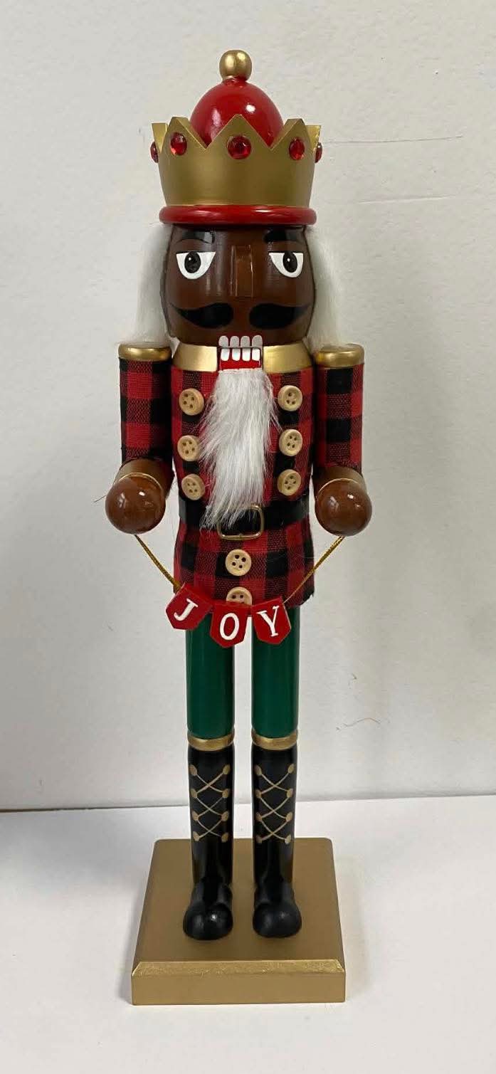 15" African American Joy Nutcracker