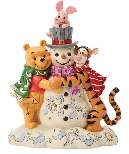 Pooh & Friend Snowman