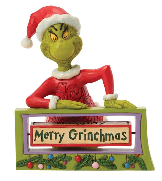 Grinch with Rotating Messages