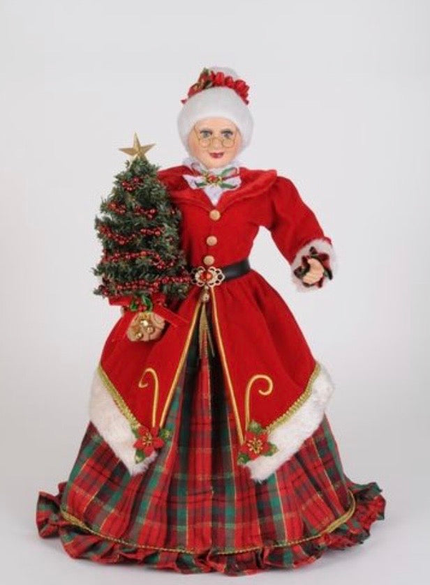 Lighted 20" Traditional Mrs. Claus