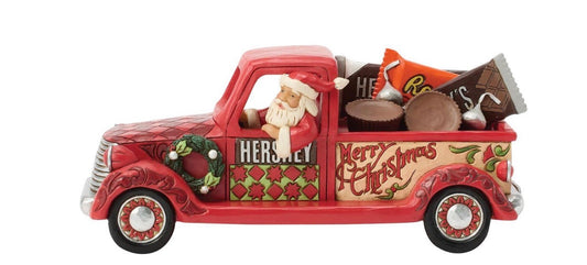 Santa in Truck with Candy