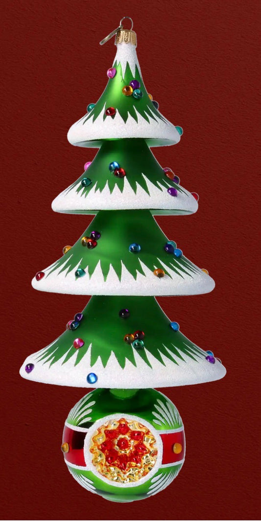 Green Tree with Reflector