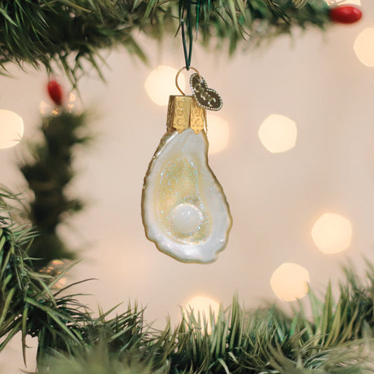 Mini Oyster With Pearl Ornament