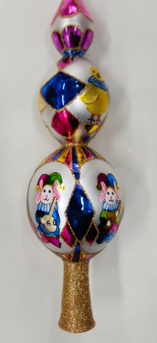 Juggling Jesters Finial