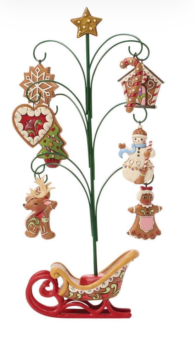 Gingerbread Tree w/ Cookie Ornaments