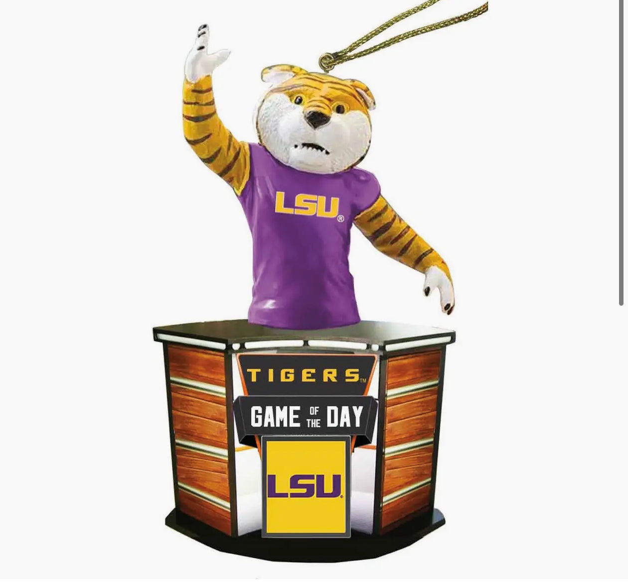 LSU Game Of The Day Ornament